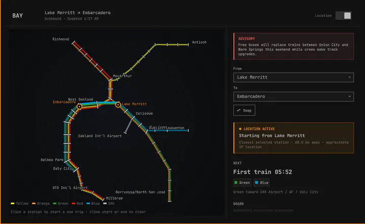Bay Transit Board preview
