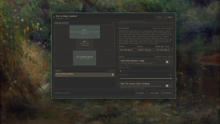 Drawing Tablet for Omarchy preview