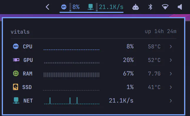 MenuVitals preview