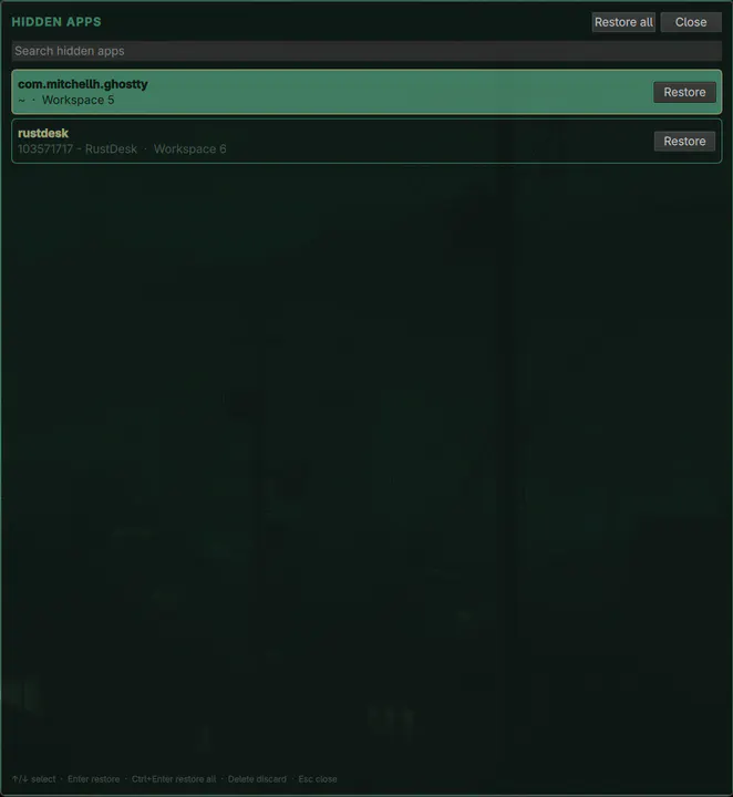 App Hider preview