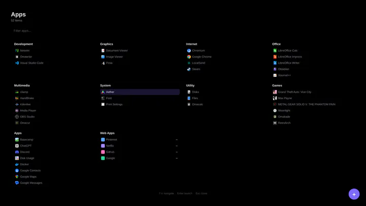 Min Launcher preview