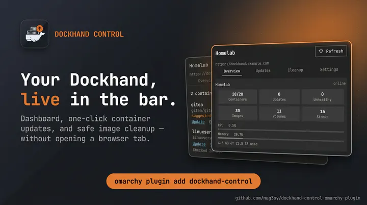 Dockhand Control preview
