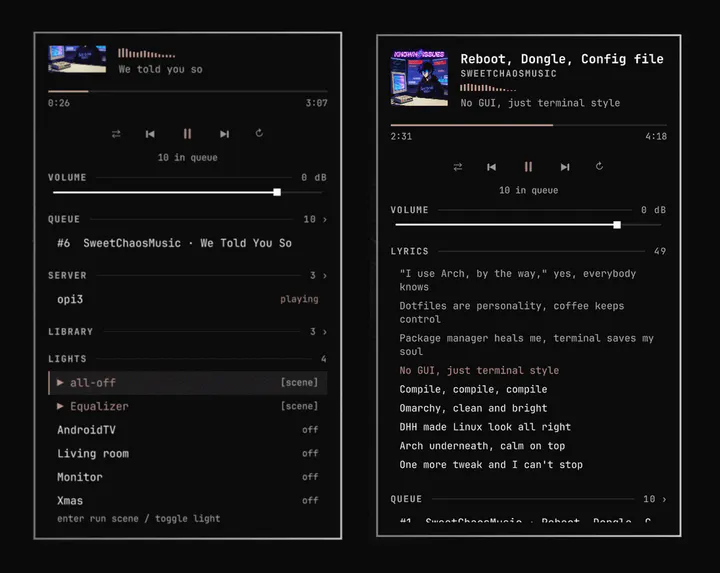 Remote Cliamp preview