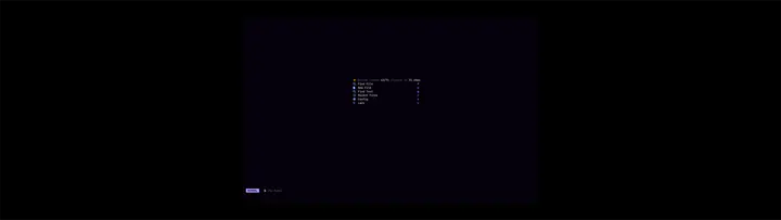 Nvim Screensaver preview