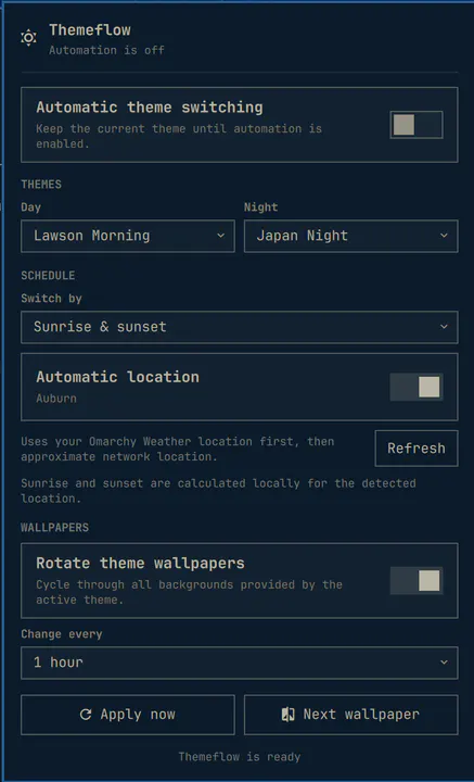 Themeflow preview