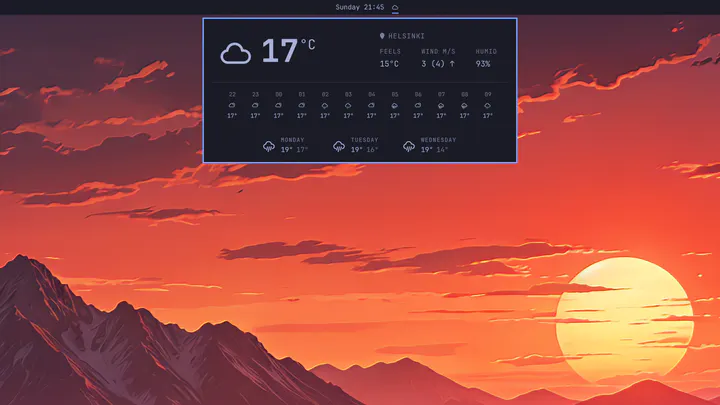 FMI Weather preview