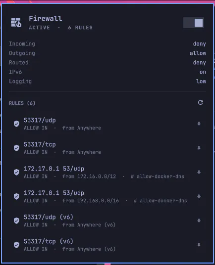 Firewall preview