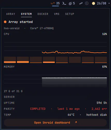 Unraid preview