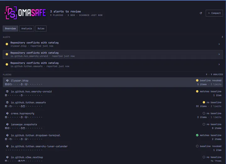 OmaSafe preview