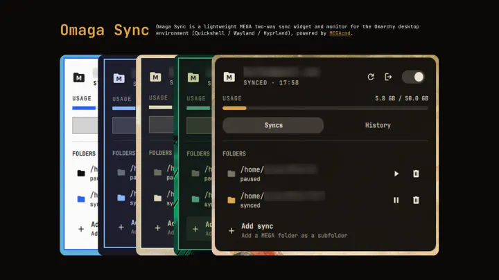 Omaga Sync preview