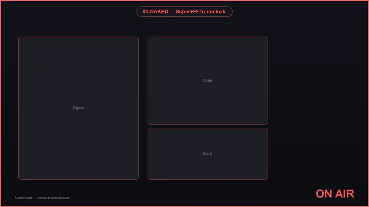 Share Cloak preview