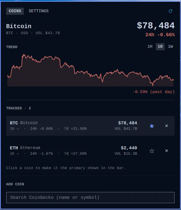 OmaCoin preview