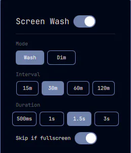 Screen Wash preview