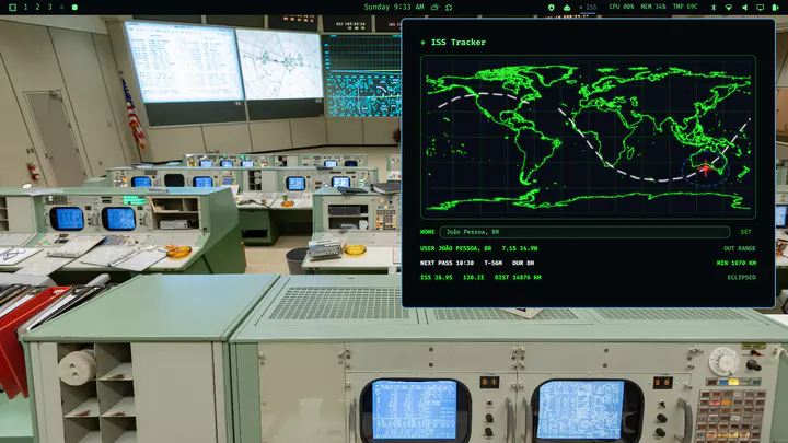 Space Era ISS Tracker preview