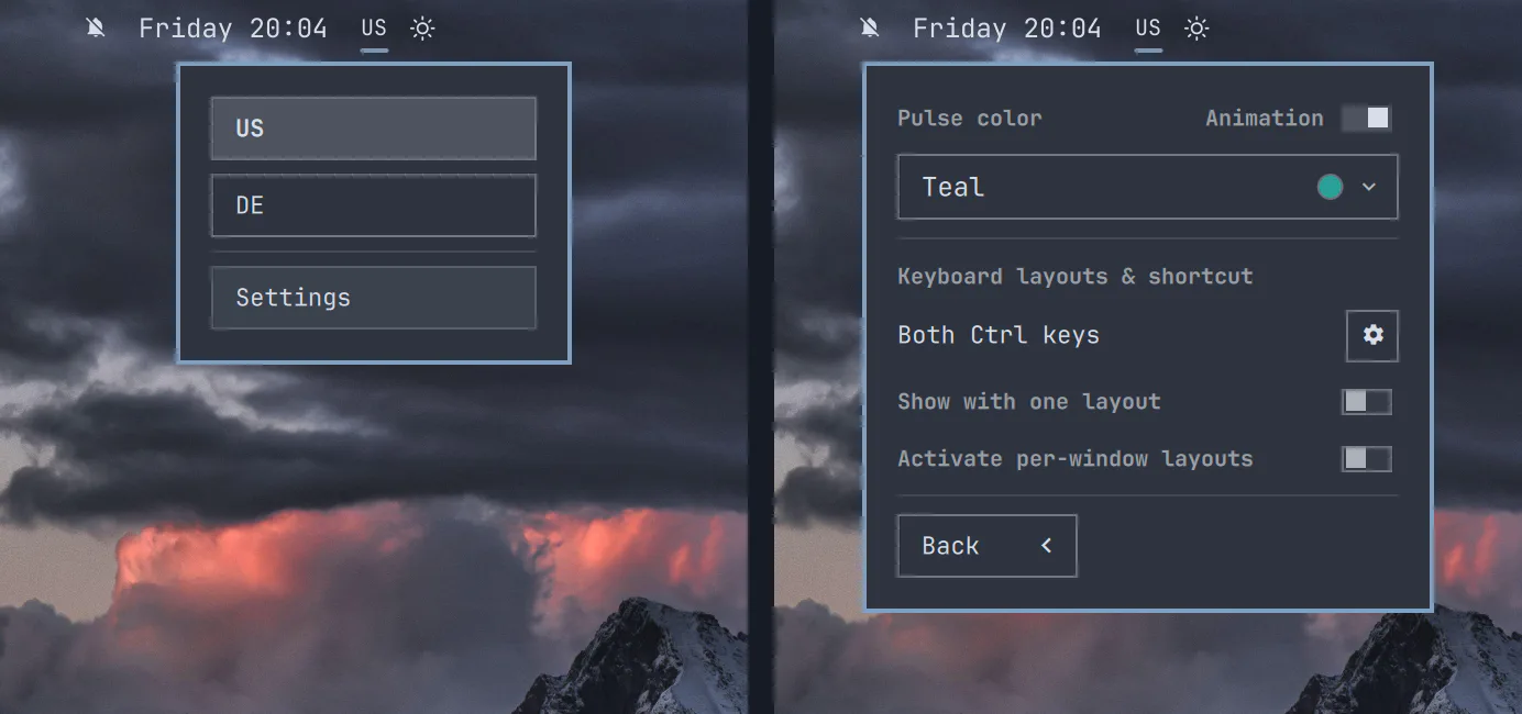 Keyboard Layout Pulse screenshot