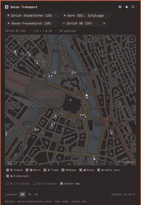 Swiss Transport preview