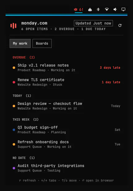 monday.com preview