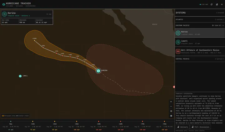 Hurricane Tracker preview