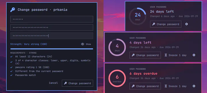 Password Reminder preview