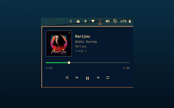 Now Playing preview