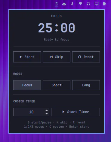 Pomodoro preview