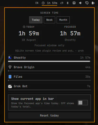 Screen Time preview