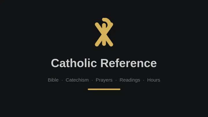 Catholic Reference preview