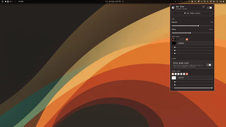 Bar Glow preview