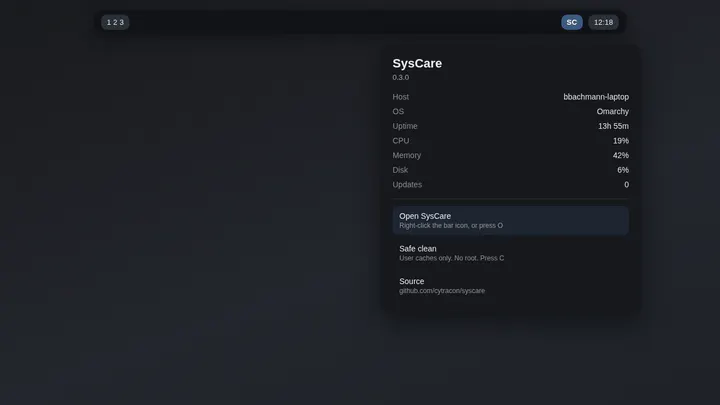 SysCare preview