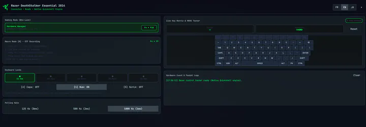 Razer Control preview