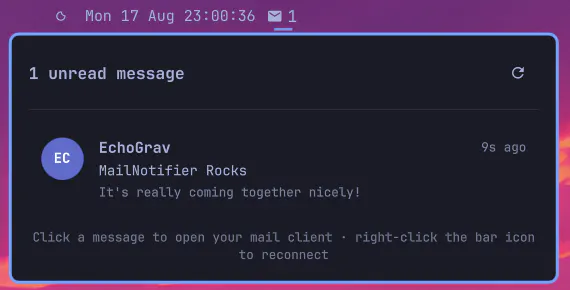 MailNotifier preview