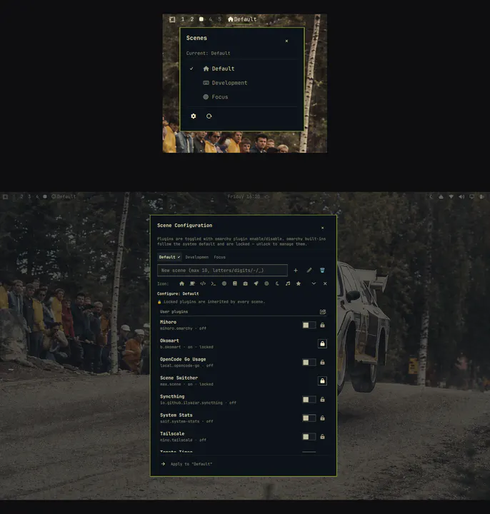 Scene Switcher preview