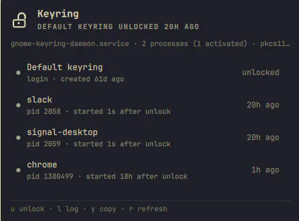 Keyring preview