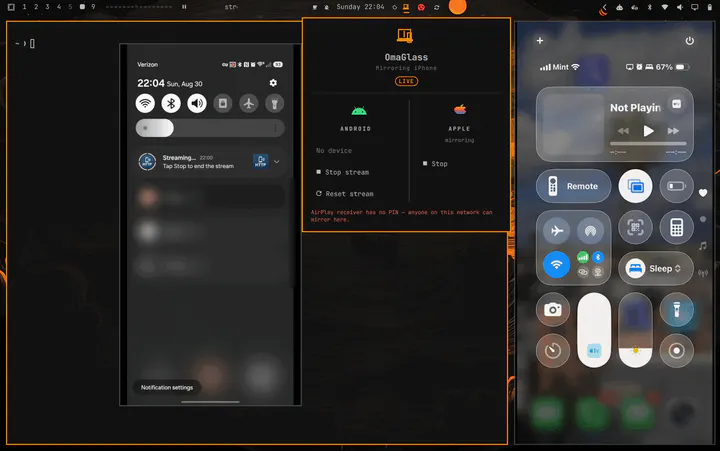 OmaGlass preview