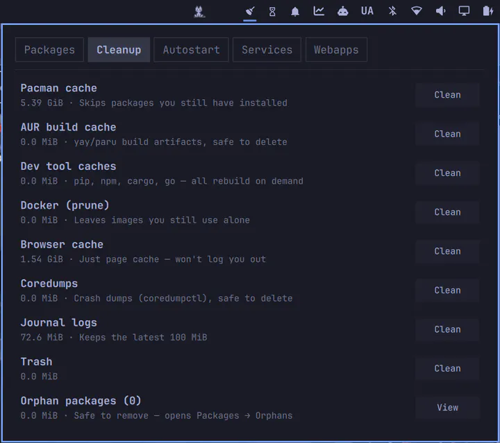 System Tidy preview