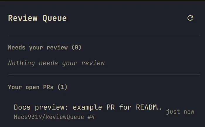Review Queue preview