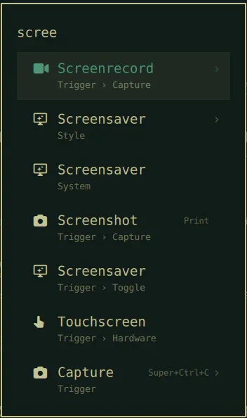 Keycap preview