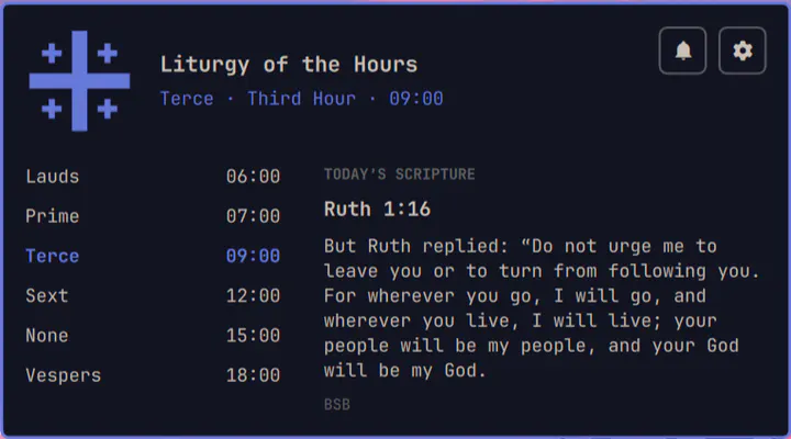 Liturgy of the Hours preview