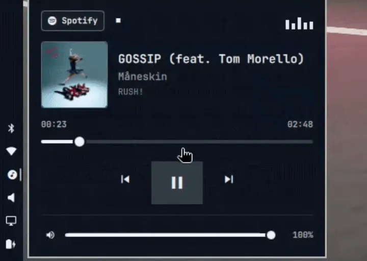 Media Control preview