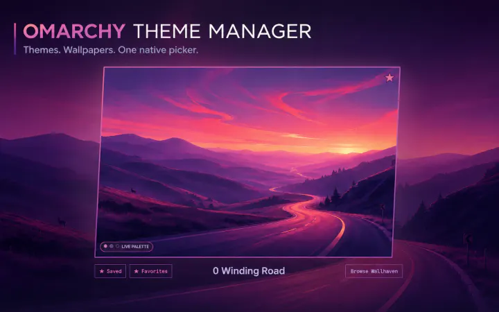 Omarchy Theme Manager preview