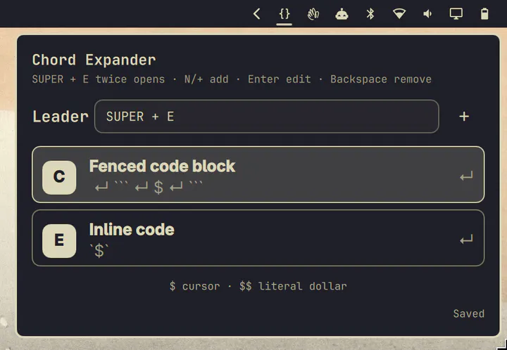 Chord Expander preview