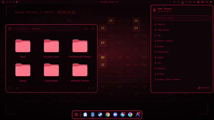 Icon Theme Switcher preview