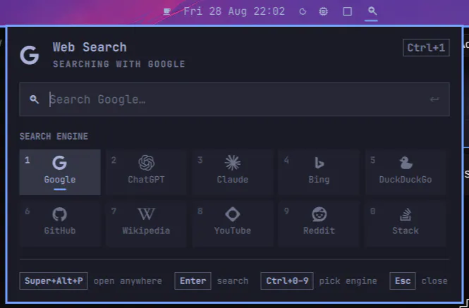 Web Search preview