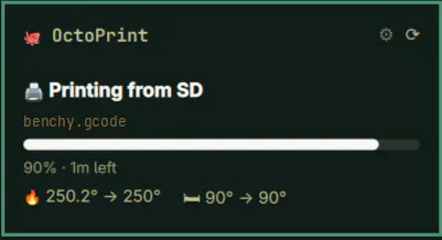 OctoPrint preview