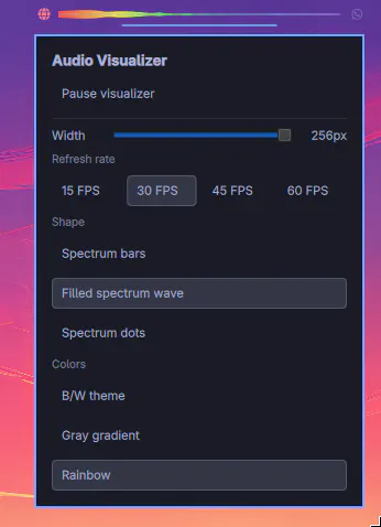 Audio Visualizer preview