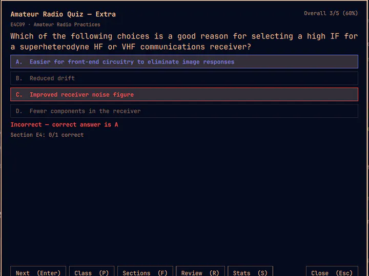 Amateur Radio Exam Quiz preview