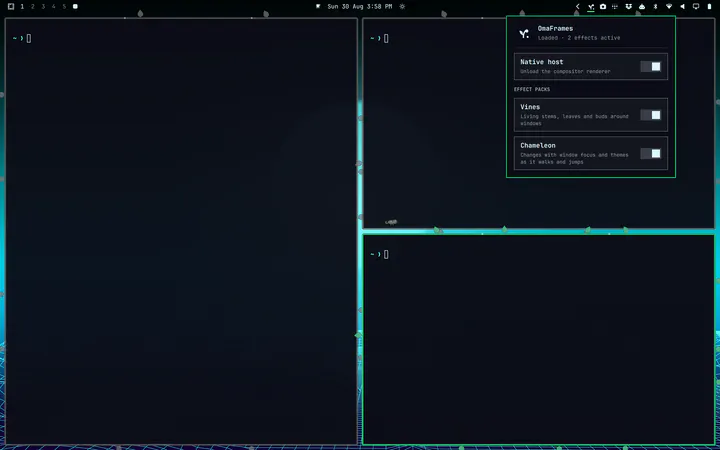 OmaFrames preview