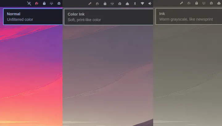Ink Mode preview