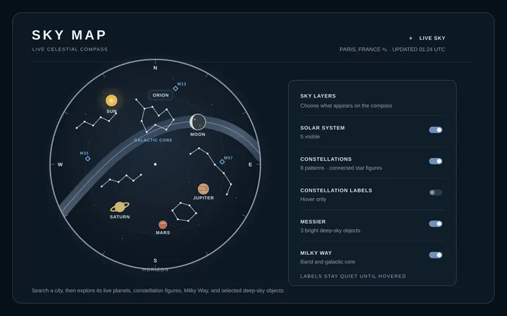 Sky Map preview