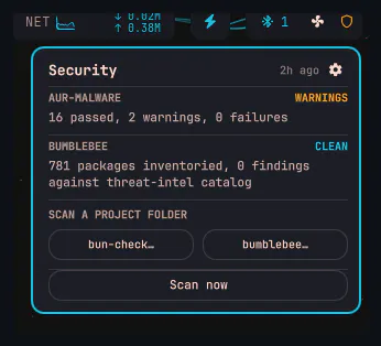 Security Scan preview